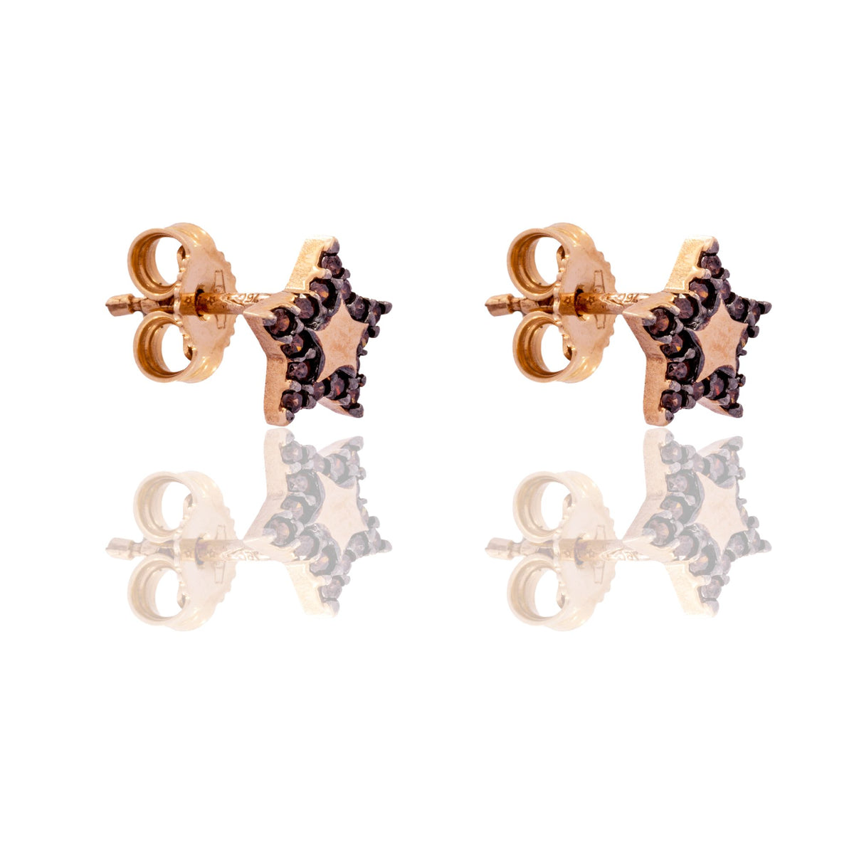 ORECCHINI DONNA STELLE CON CONTORNO