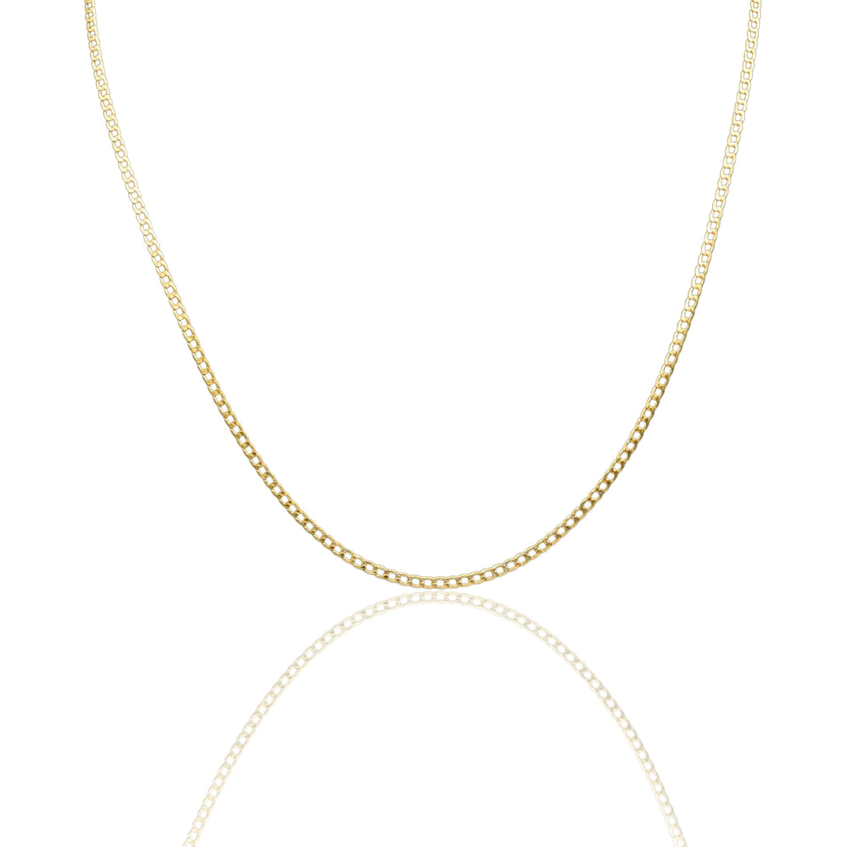Collana Oro Giallo Oro 18 carati Groumette Solo Oro cm.60