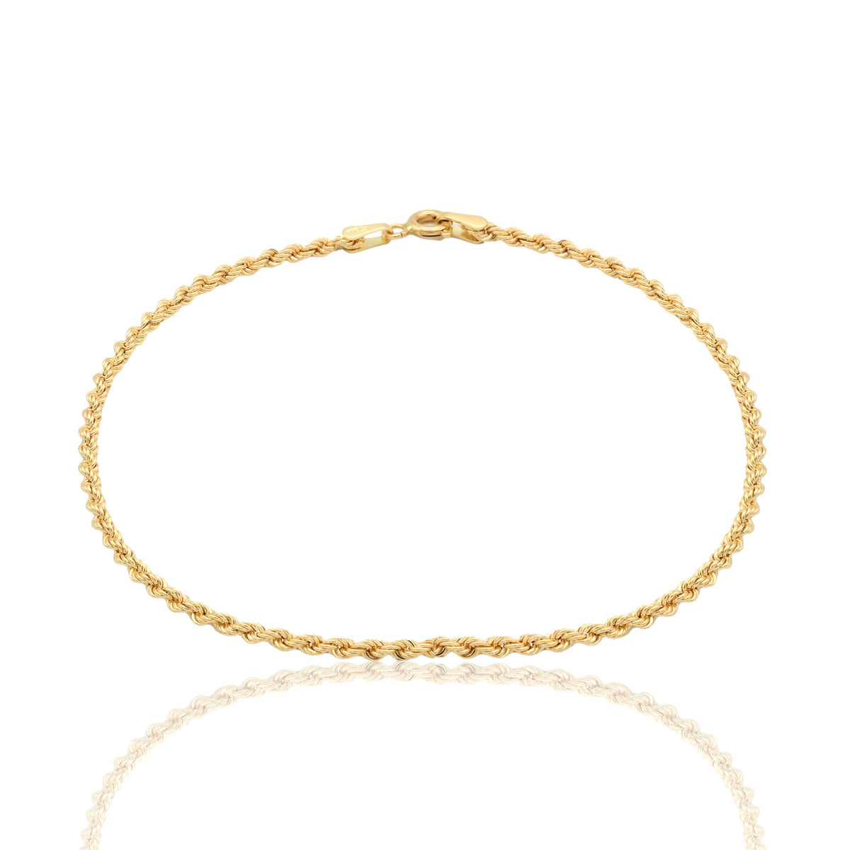 Bracciale Oro Giallo Oro 18 carati Laser 040 Solo Oro 19 cm