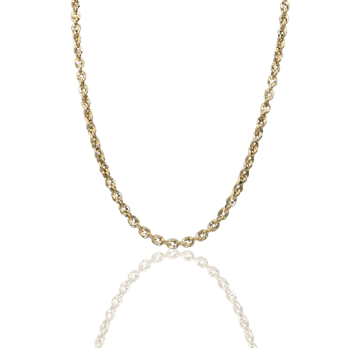 Collana Oro Giallo Oro 18 carati Iride 100 Solo Oro