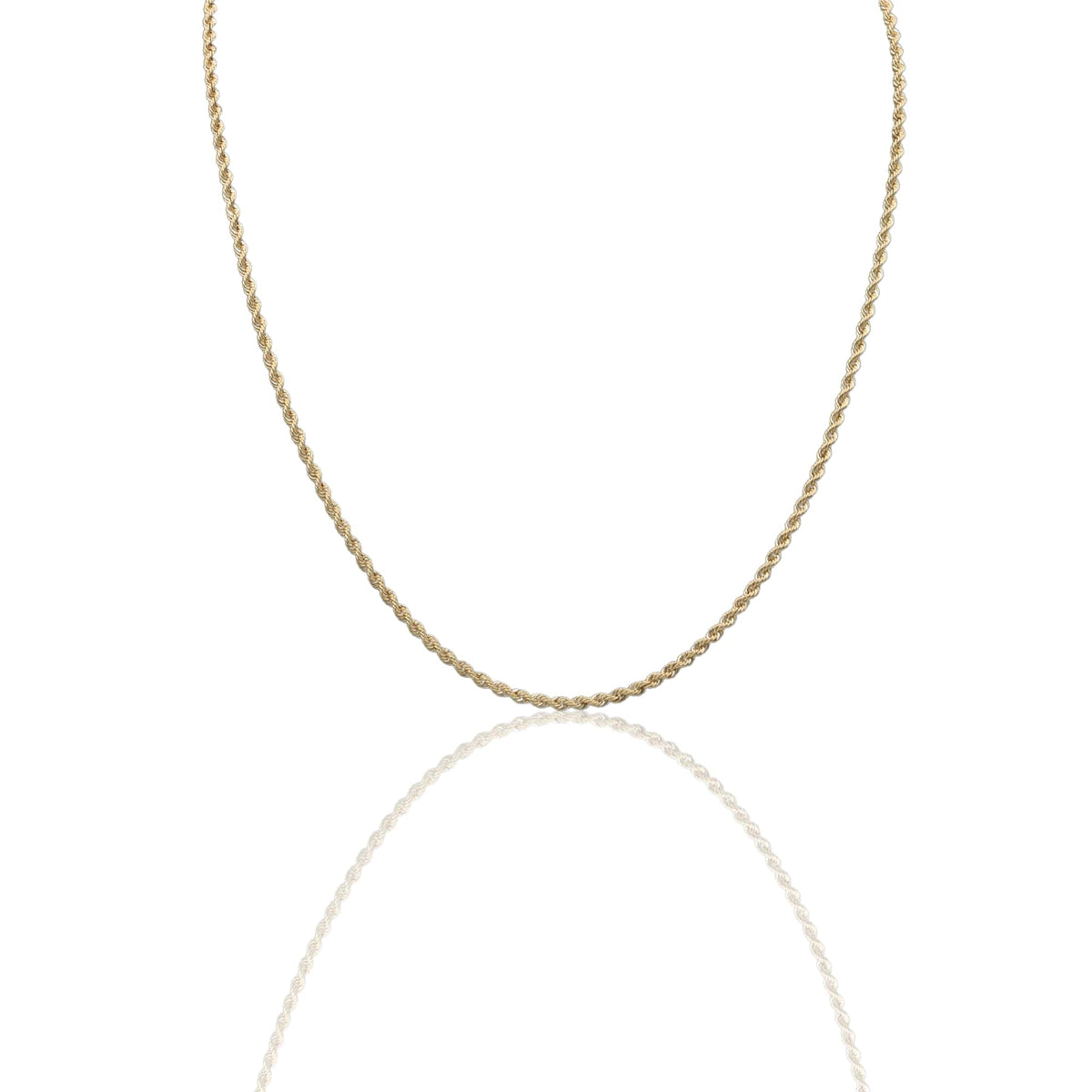 Collana Oro Giallo Oro 18 carati Laser 040 Solo Oro