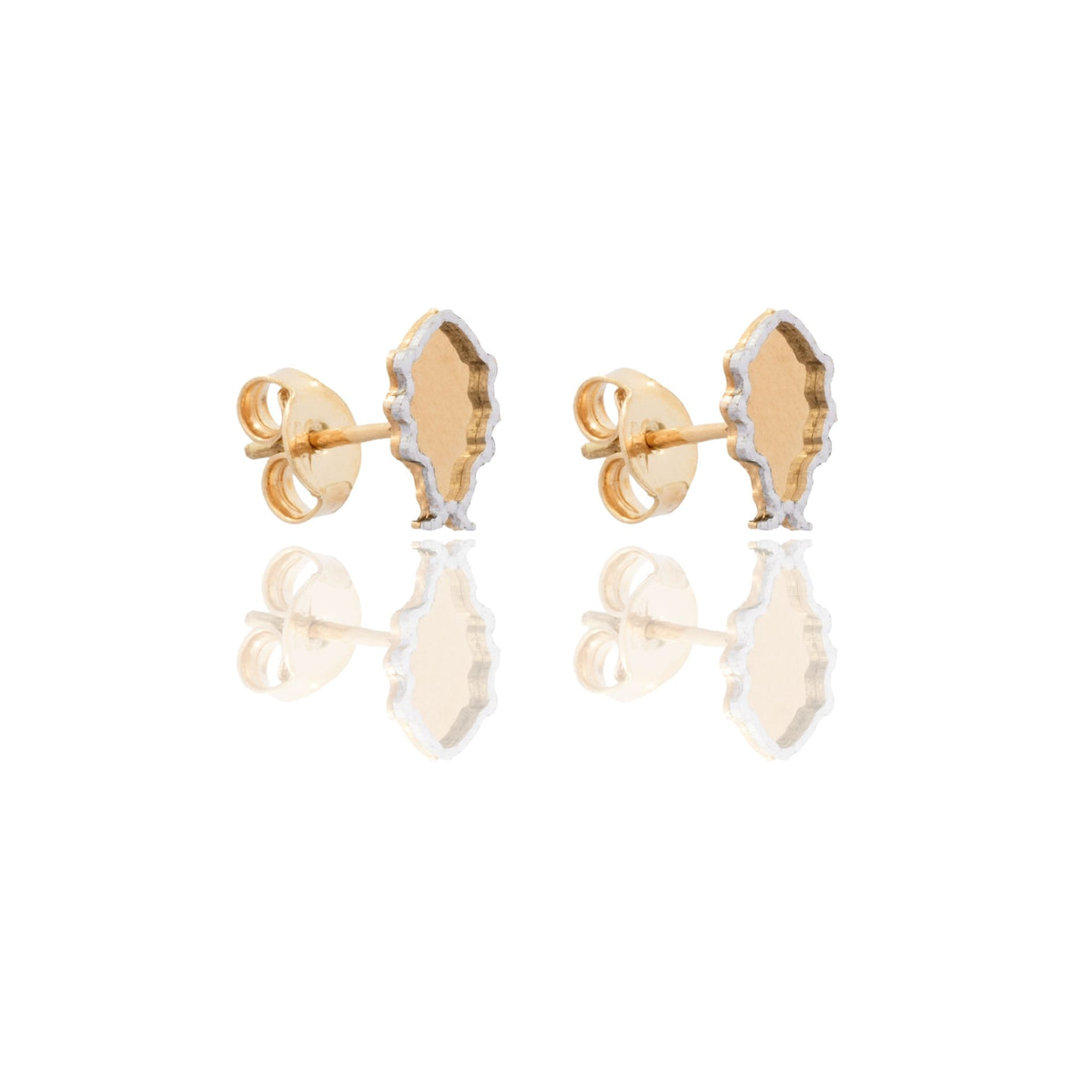 ORECCHINI DONNA COCCINELLA CON CONTORNO