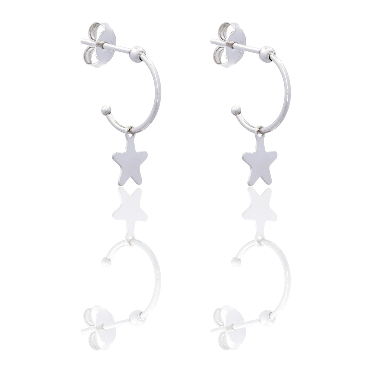 ORECCHINI DONNA CERCHIETTO STELLA