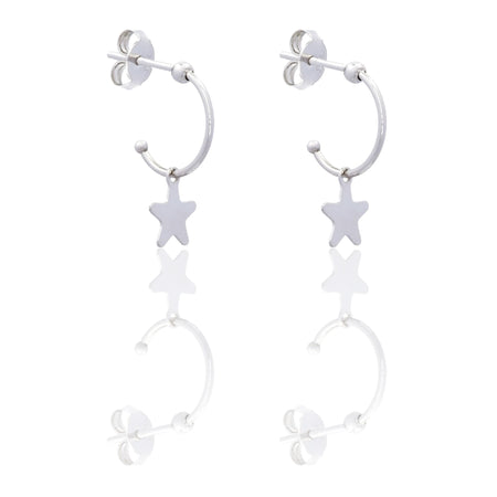 ORECCHINI DONNA CERCHIETTO STELLA