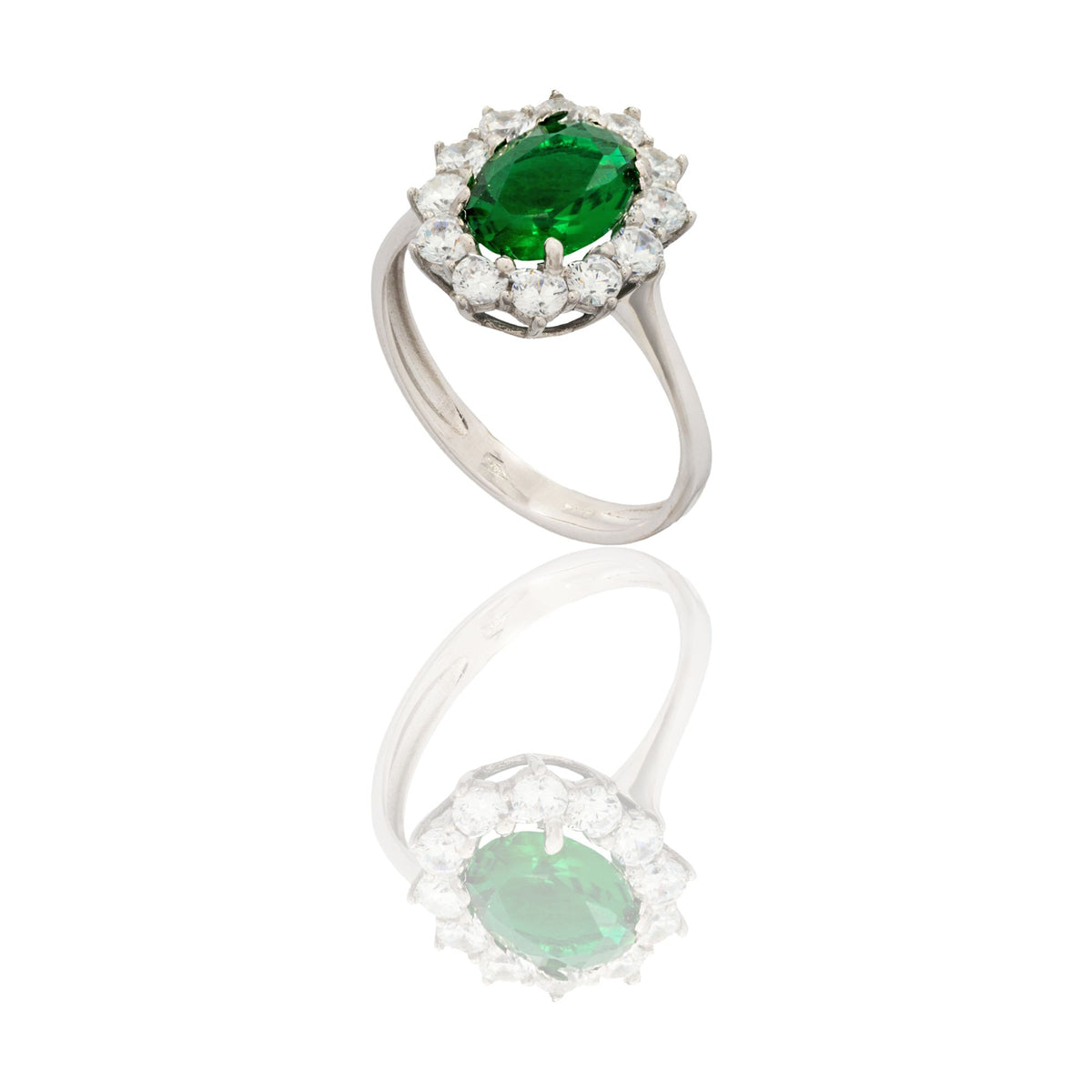ANELLO DONNA MODELLO KATE CENTRO E CONTORNO