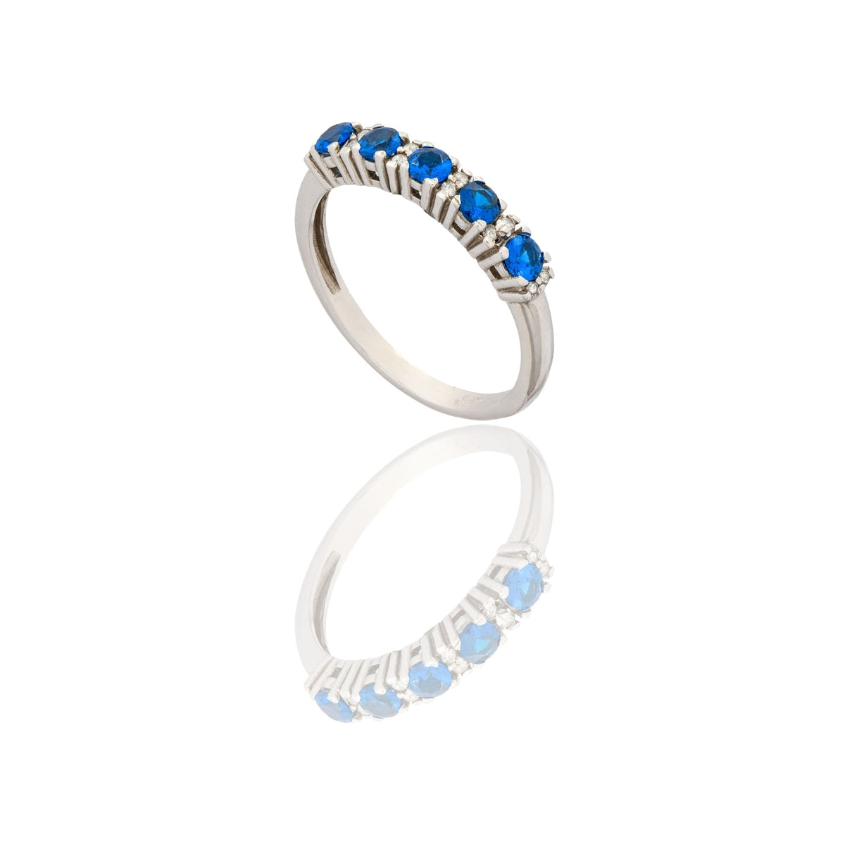 ANELLO DONNA VERETTA 5 PIETRE
