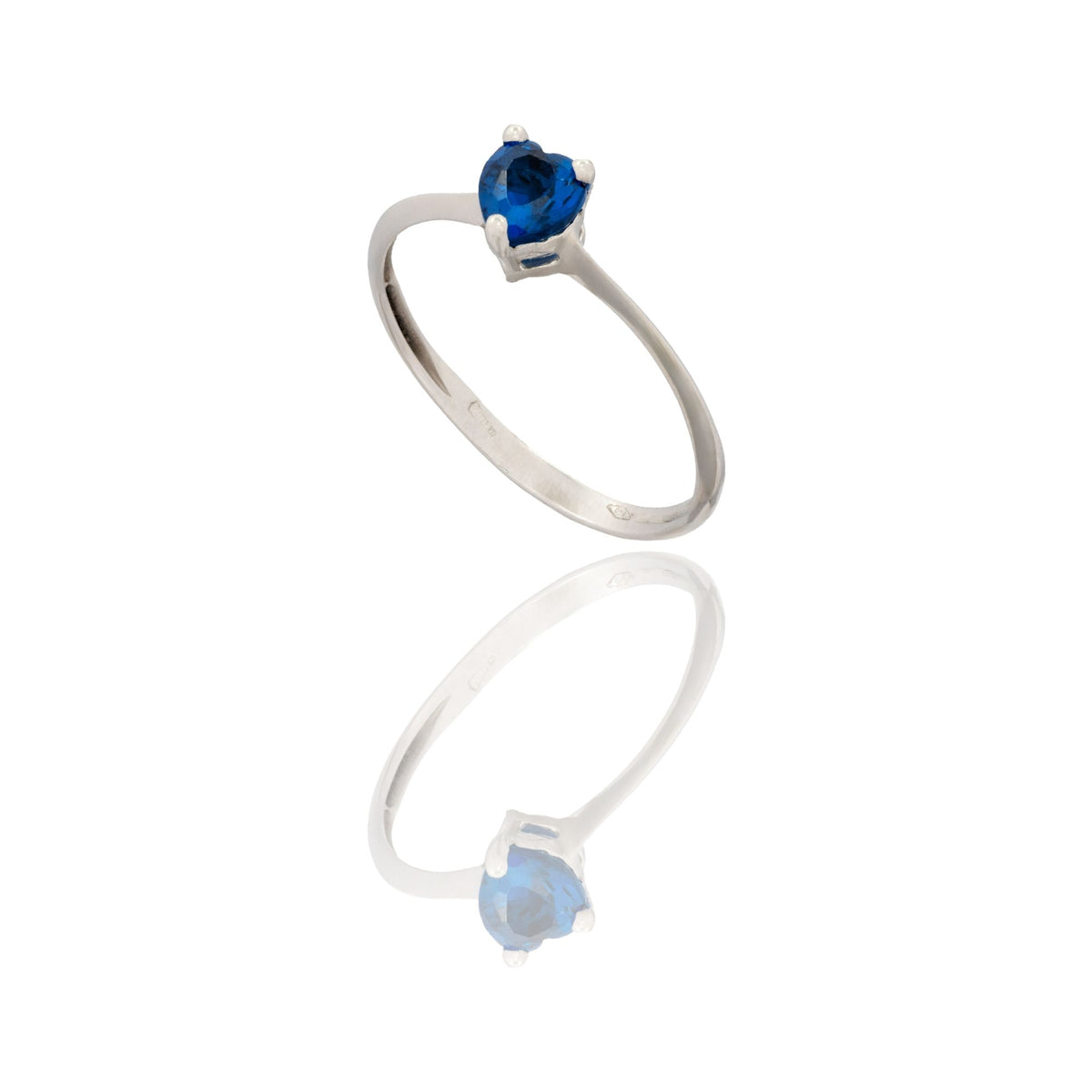 ANELLO DONNA SOLITARIO CUORE