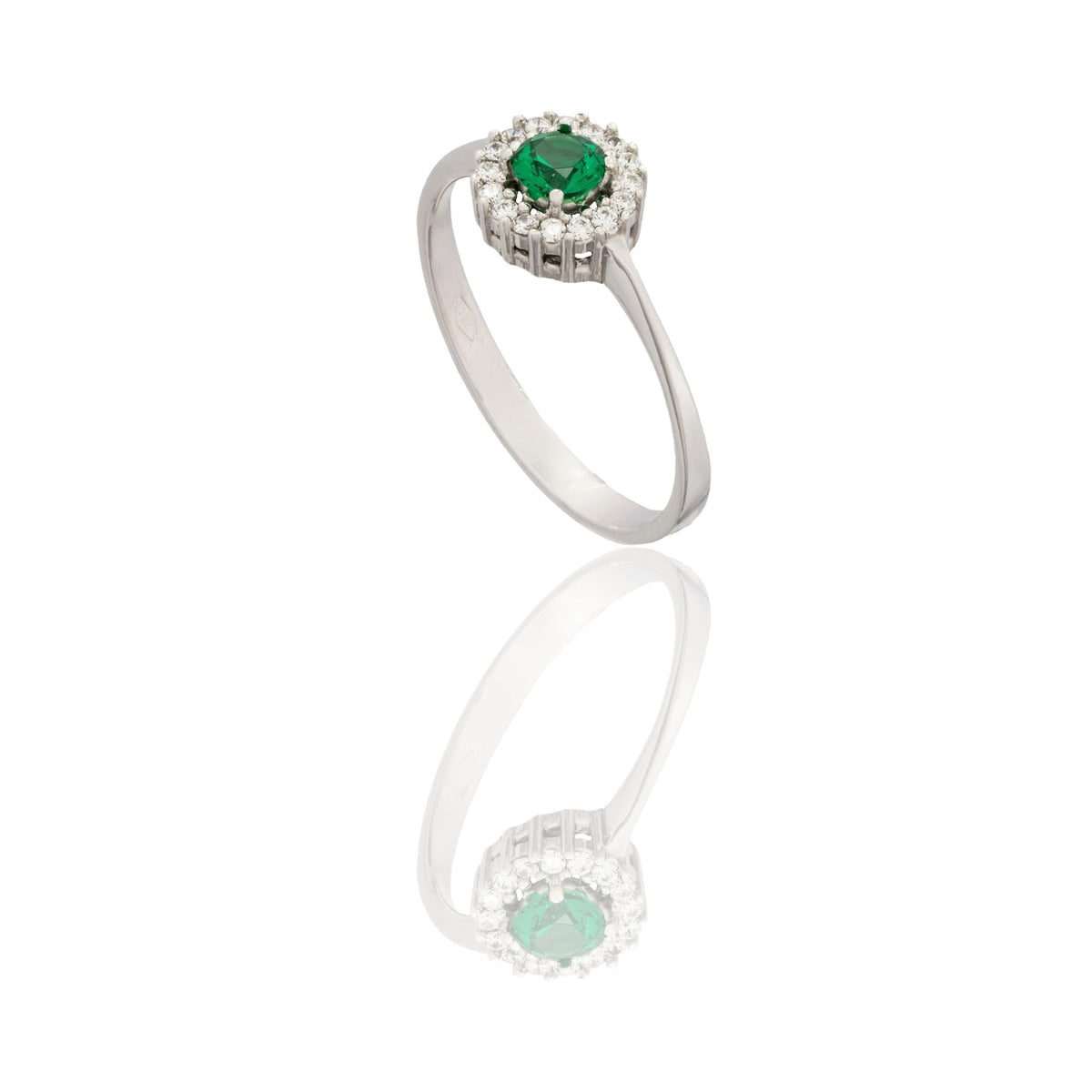 ANELLO DONNA TONDO CENTRO E CONTORNO