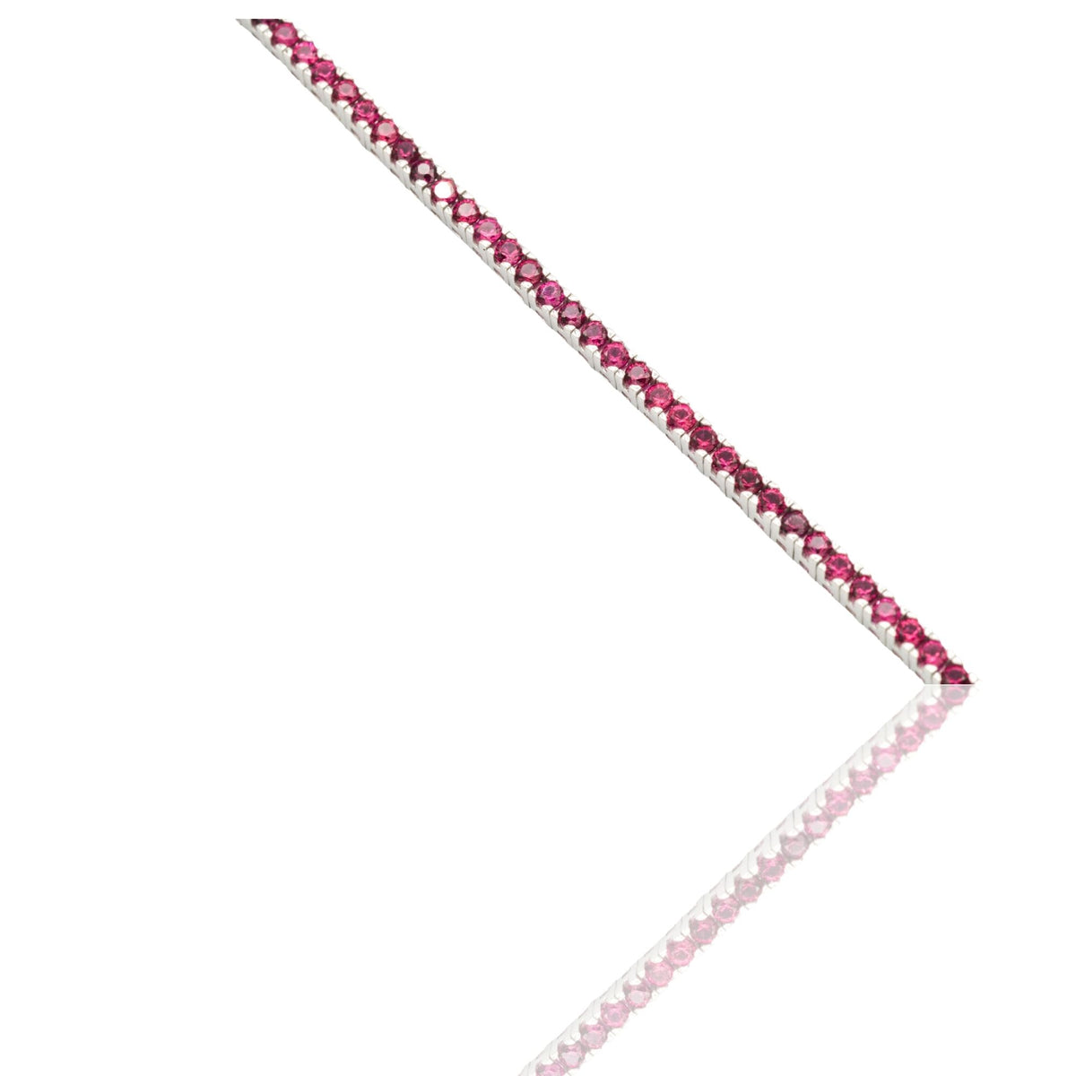 BRACCIALE TENNIS FUCSIA