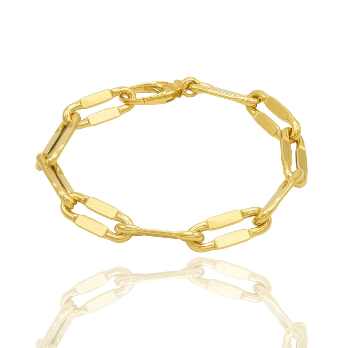Bracciale Oro Giallo Oro 18 carati Catena Solo Oro