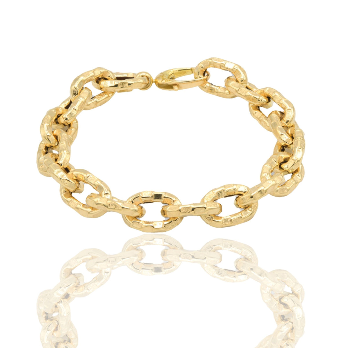 Bracciale Oro Giallo Oro 18 carati Catena Solo Oro