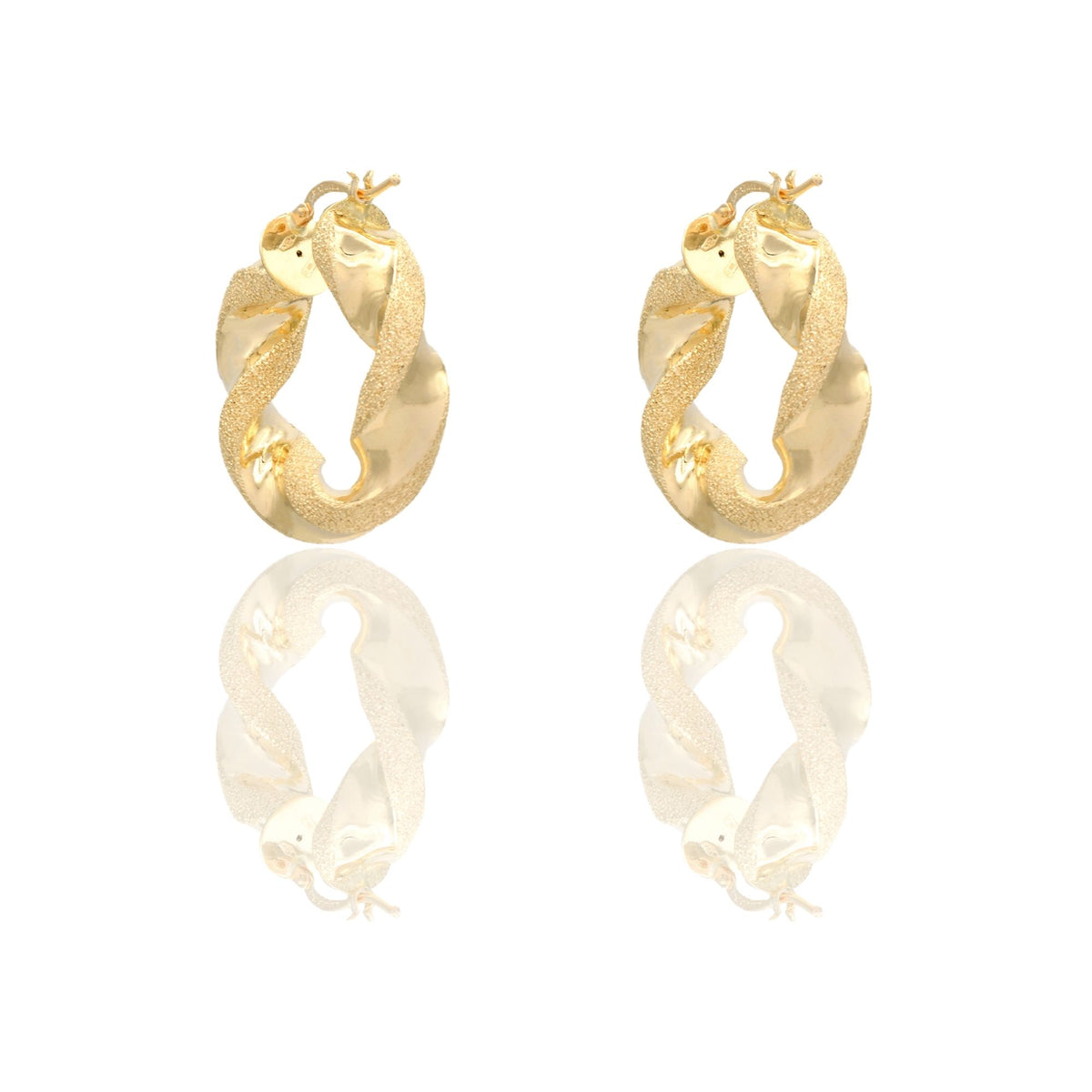 ORECCHINI DONNA CERCHI TORCHON