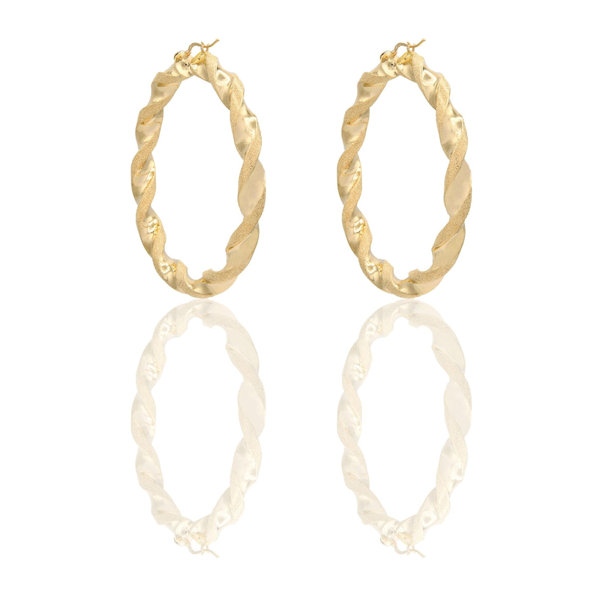 ORECCHINI DONNA CERCHI TORCHON