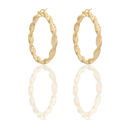 ORECCHINI DONNA CERCHI TORCHON