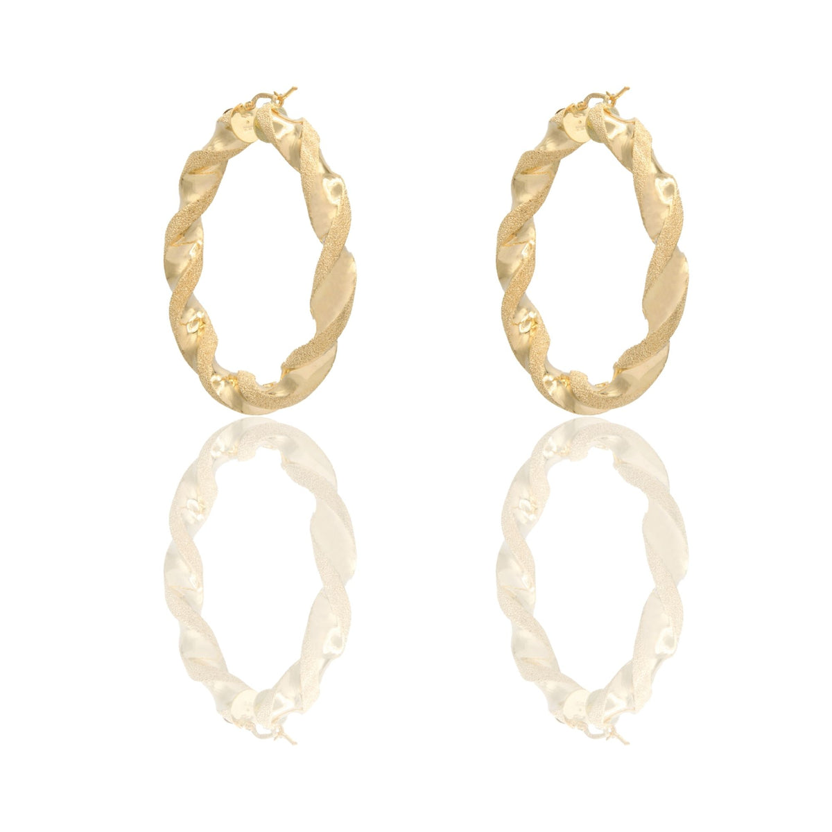 ORECCHINI DONNA CERCHI TORCHON
