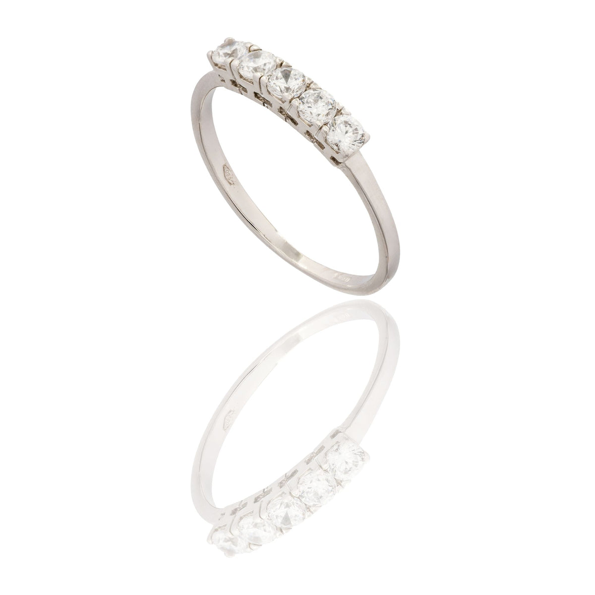 ANELLO DONNA VERETTA 5 PIETRE