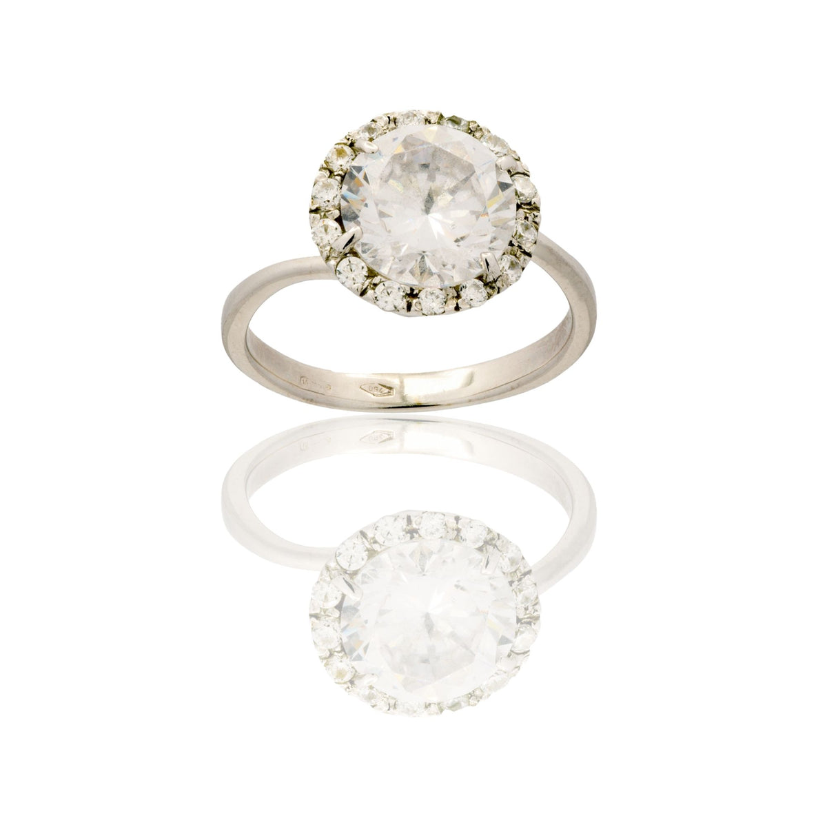 ANELLO DONNA CENTRO E CONTORNO