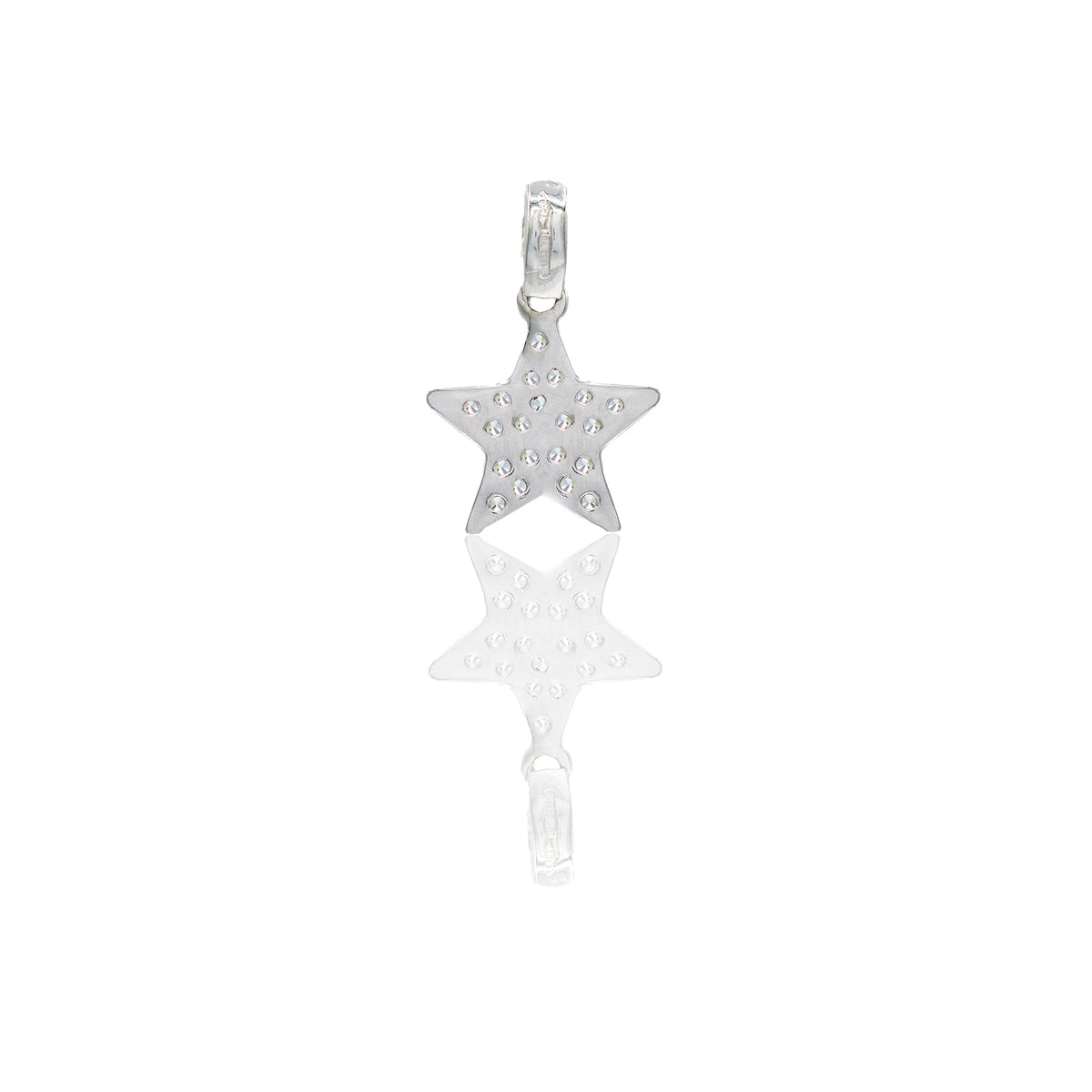 CIONDOLO DONNA STELLA ZIRCONATA PAVE'