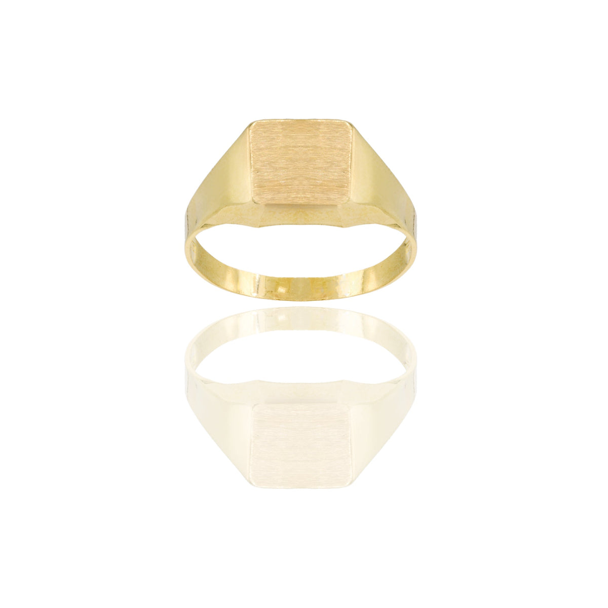 ANELLO UOMO SCUDO QUADRATO