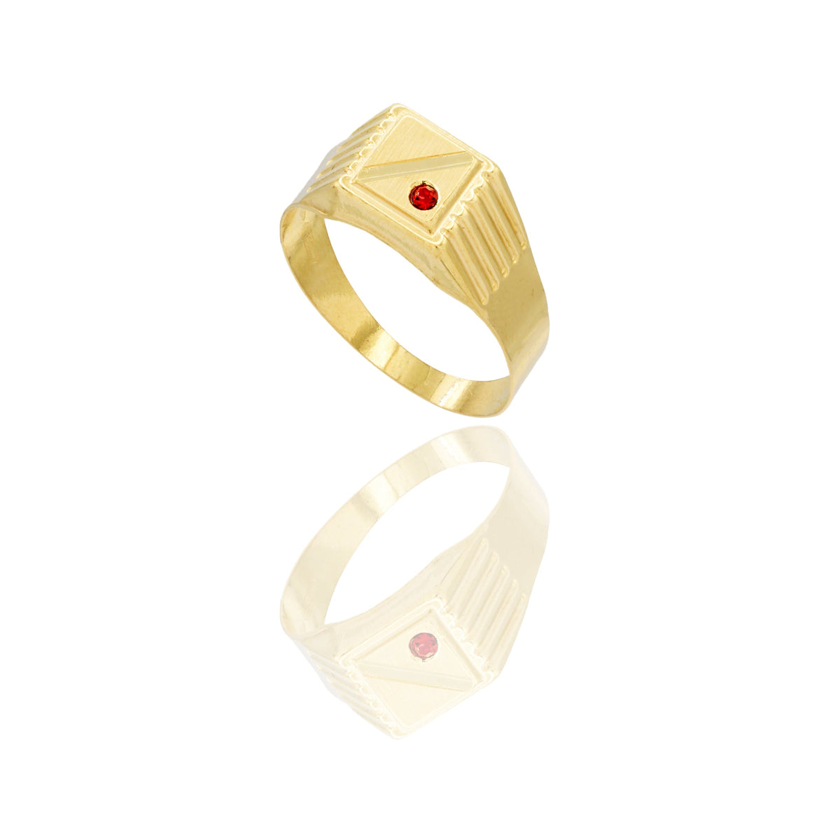 ANELLO UOMO SCUDO QUADRATO