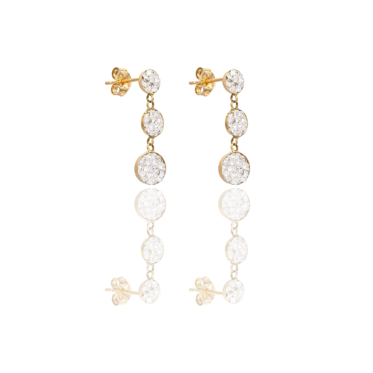 ORECCHINI DONNA TRILOGY CERCHI PENDENTI