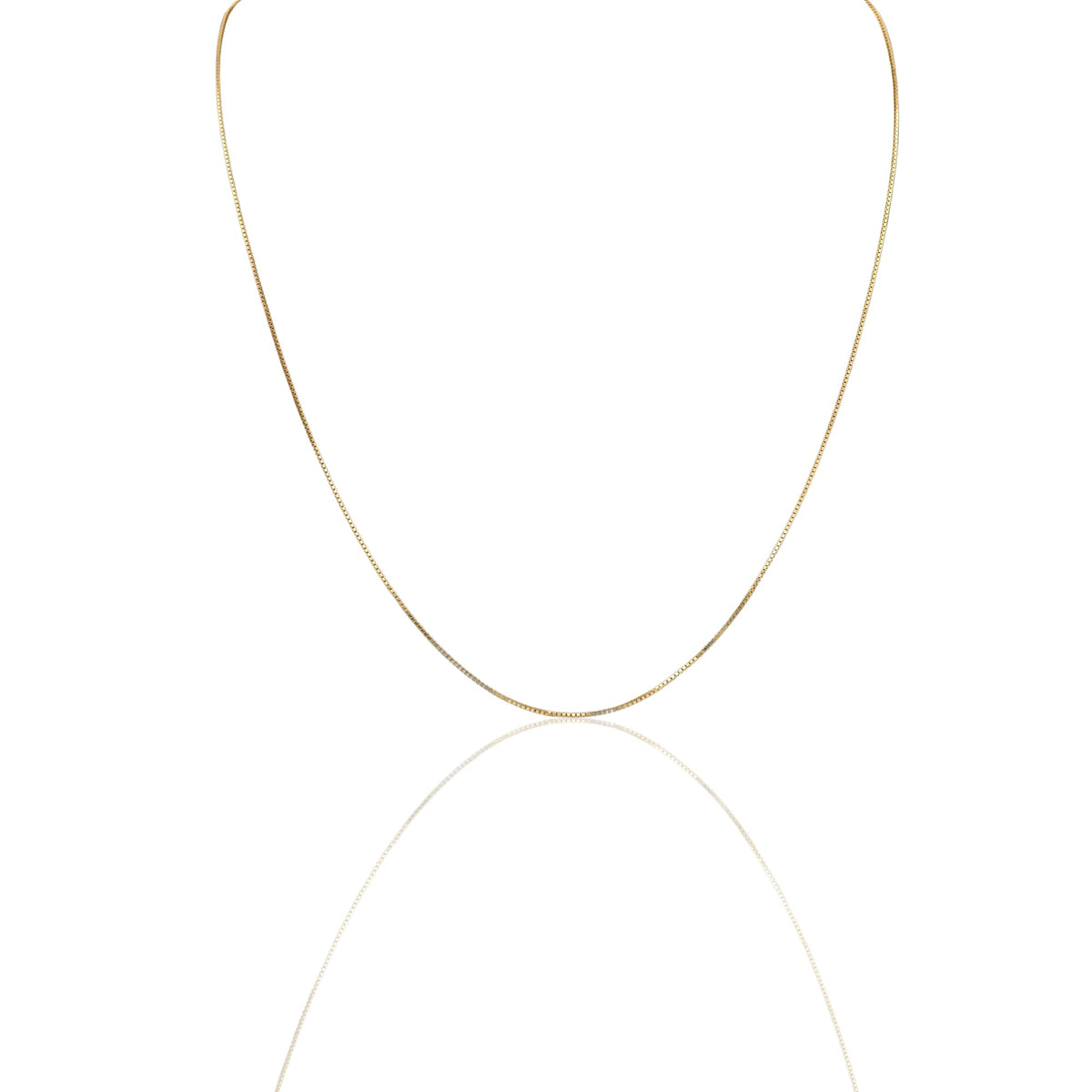 Collana Oro Giallo Oro 18 carati Veneziana Solo Oro cm.45