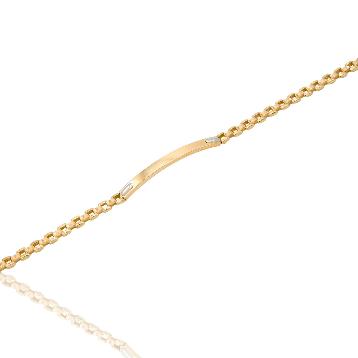 BRACCIALE UOMO TARGHE ALTERNATE E MAGLIE