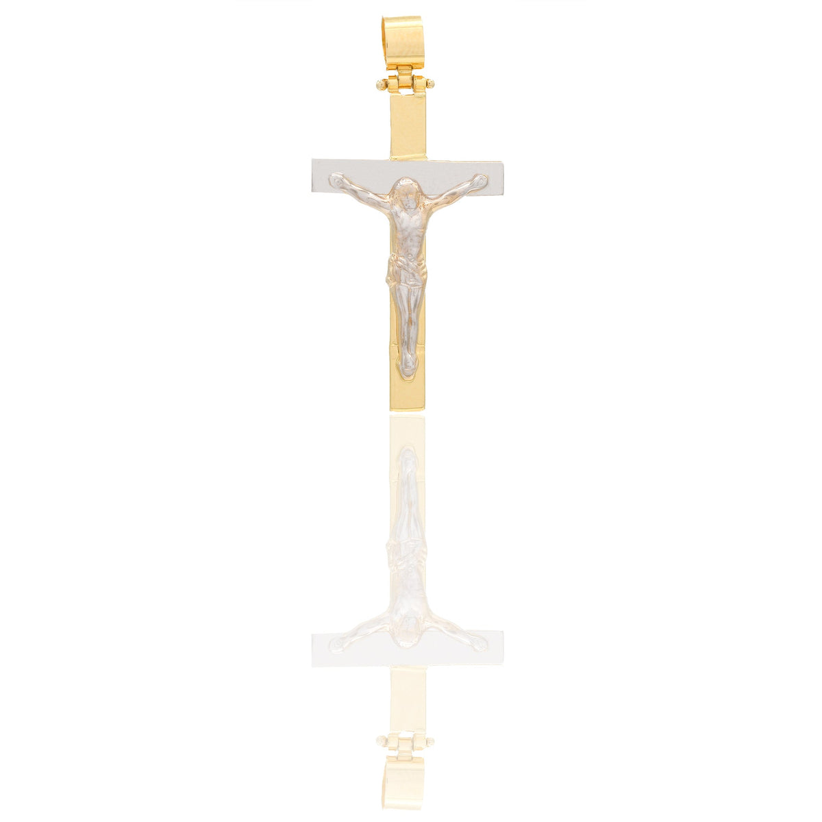 Ciondoli Oro Giallo, Oro Bianco scatolata  Solo oro 4,3 cm x 2,1