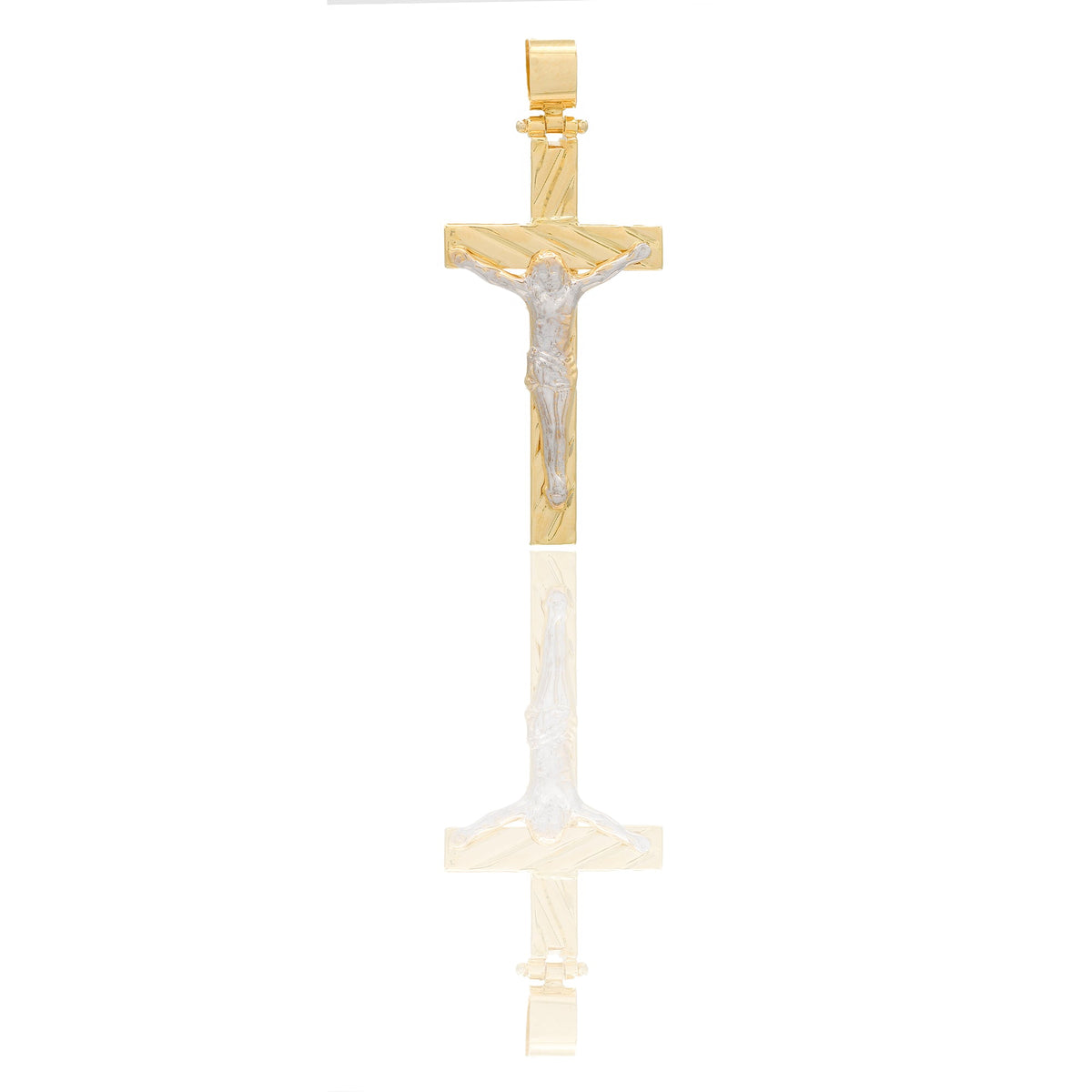 Ciondoli Oro Giallo, Oro Bianco scatolata  Solo oro 4,3 cm x 1,8