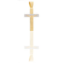 Ciondoli Oro Giallo, Oro Bianco scatolata  Solo oro 3,8 cm x 1,8