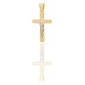 Ciondoli Oro Giallo, Oro Bianco scatolata  Solo oro 3,8 cm x 1,8