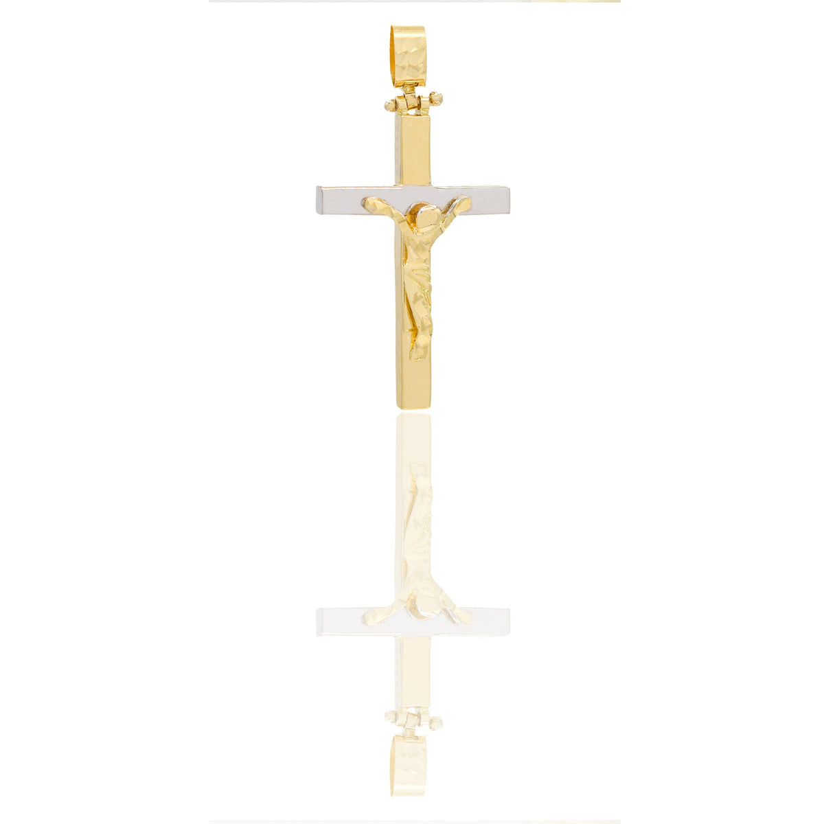 Ciondoli Oro Giallo, Oro Bianco scatolata  Solo oro 3,6 cm x 1,9