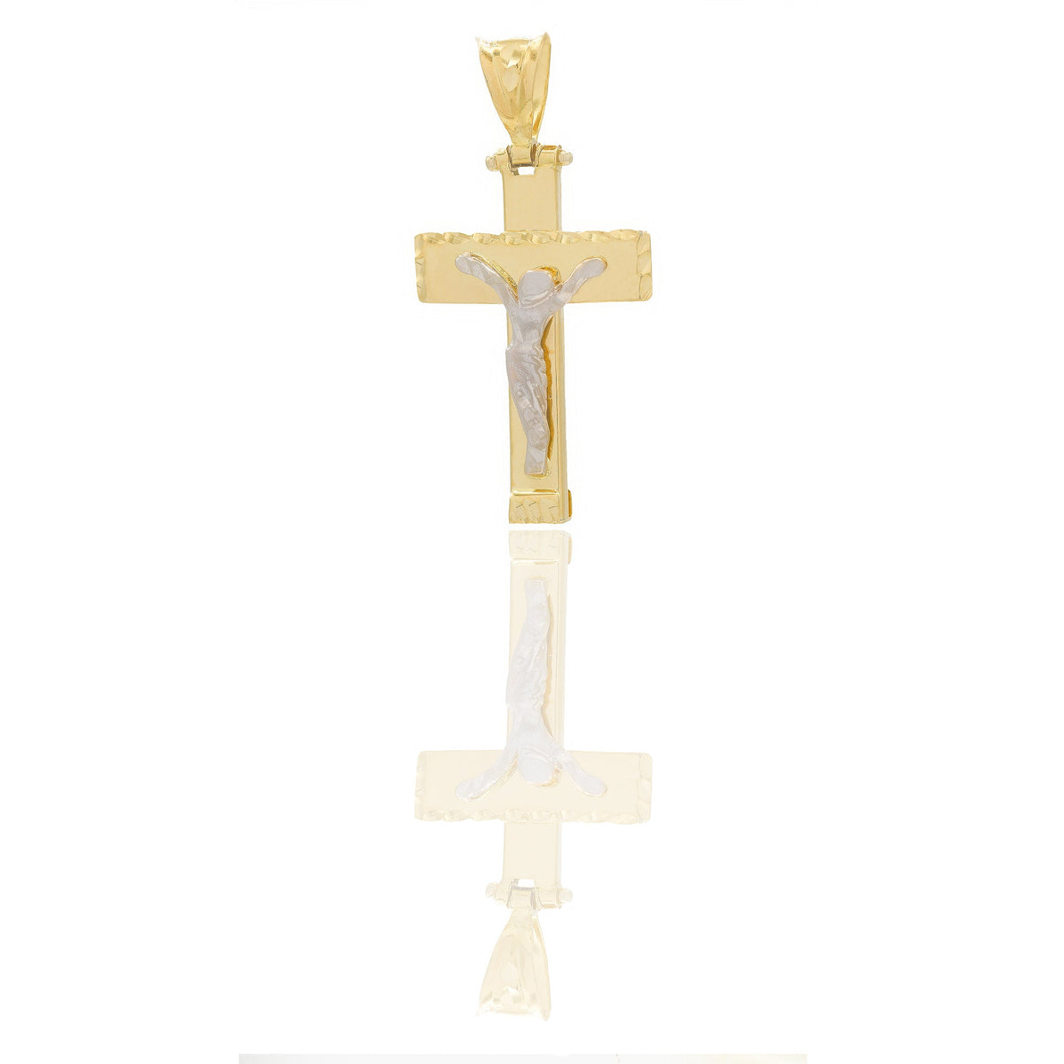 Ciondoli Oro Giallo, Oro Bianco scatolata  Solo oro 3,2 cm x 1,7cm