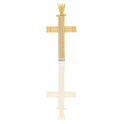 Ciondoli Oro Giallo, Oro Bianco scatolata  Solo oro 3,5 cm x 1,8 cm 