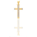 Ciondoli Oro Giallo, Oro Bianco scatolata  Solo oro  3,6 cm x 1,8 cm