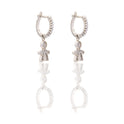 ORECCHINI DONNA CERCHIETTO CON BIMBO