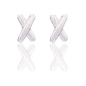 Orecchini Oro Bianco Oro 18 carati X Solo Oro