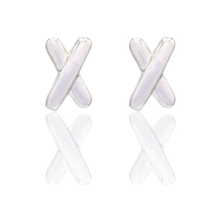 Orecchini Oro Bianco Oro 18 carati X Solo Oro
