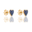 ORECCHINI DONNA CUORE PAVE'