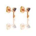 ORECCHINI DONNA CHIAVE CON CUORE