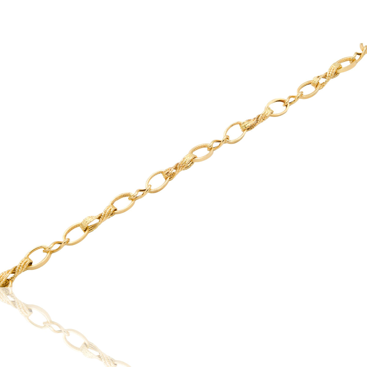 BRACCIALE DONNA CATENA INTRECCIATA