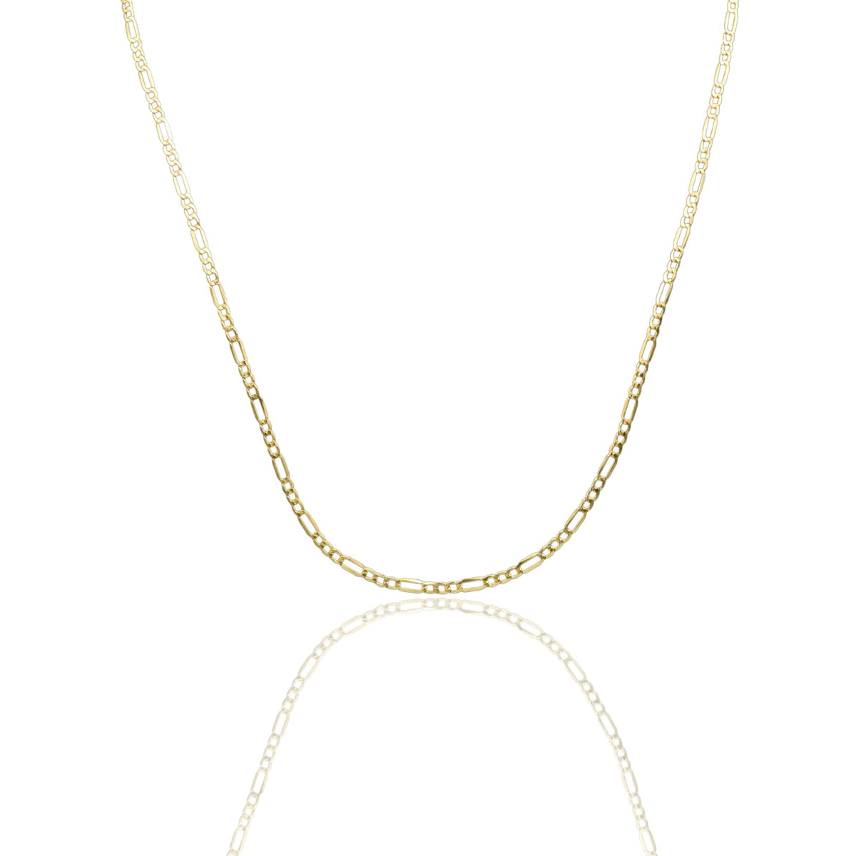 Collana Oro Giallo Oro 18 carati 3+1 Classica Solo Oro cm.60