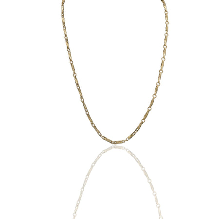 Collana Oro Giallo Oro 18 carati Catena Piatta Solo Oro