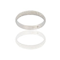 Anello Oro Bianco Oro 18 carati NEVE Solo Oro MIS. DALL' 8 AL 30