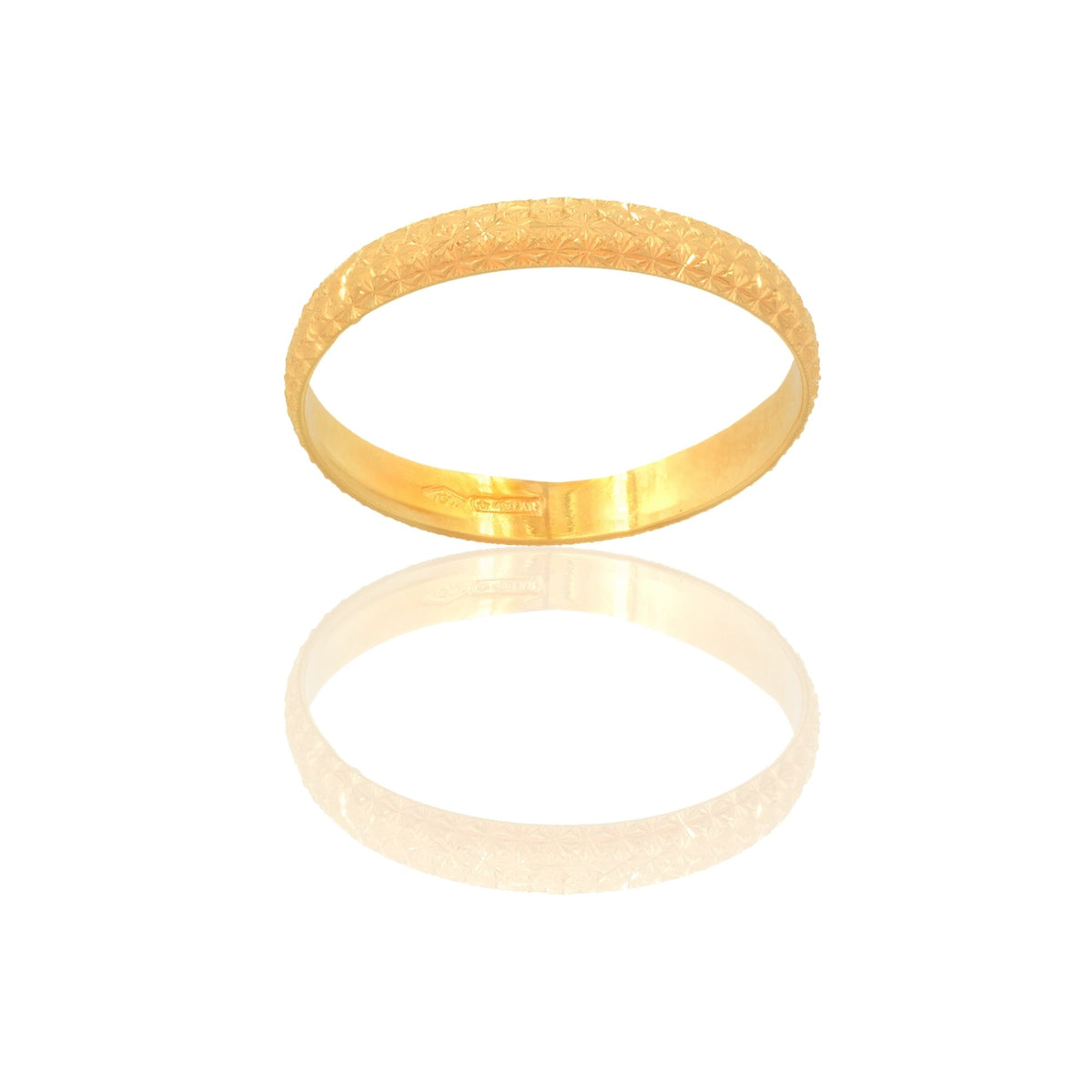 Anello Oro Giallo Oro 18 carati NEVE Solo Oro MIS. DALL' 8 AL 30