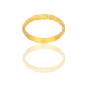 Anello Oro Giallo Oro 18 carati CAMELIA Solo Oro MIS. DALL' 8 AL 30