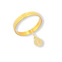 Anello  in oro GIALLO Oro 18 carati Fedina Margherita Af295 Solo Oro spessore gambo 3 Gr. 1,9