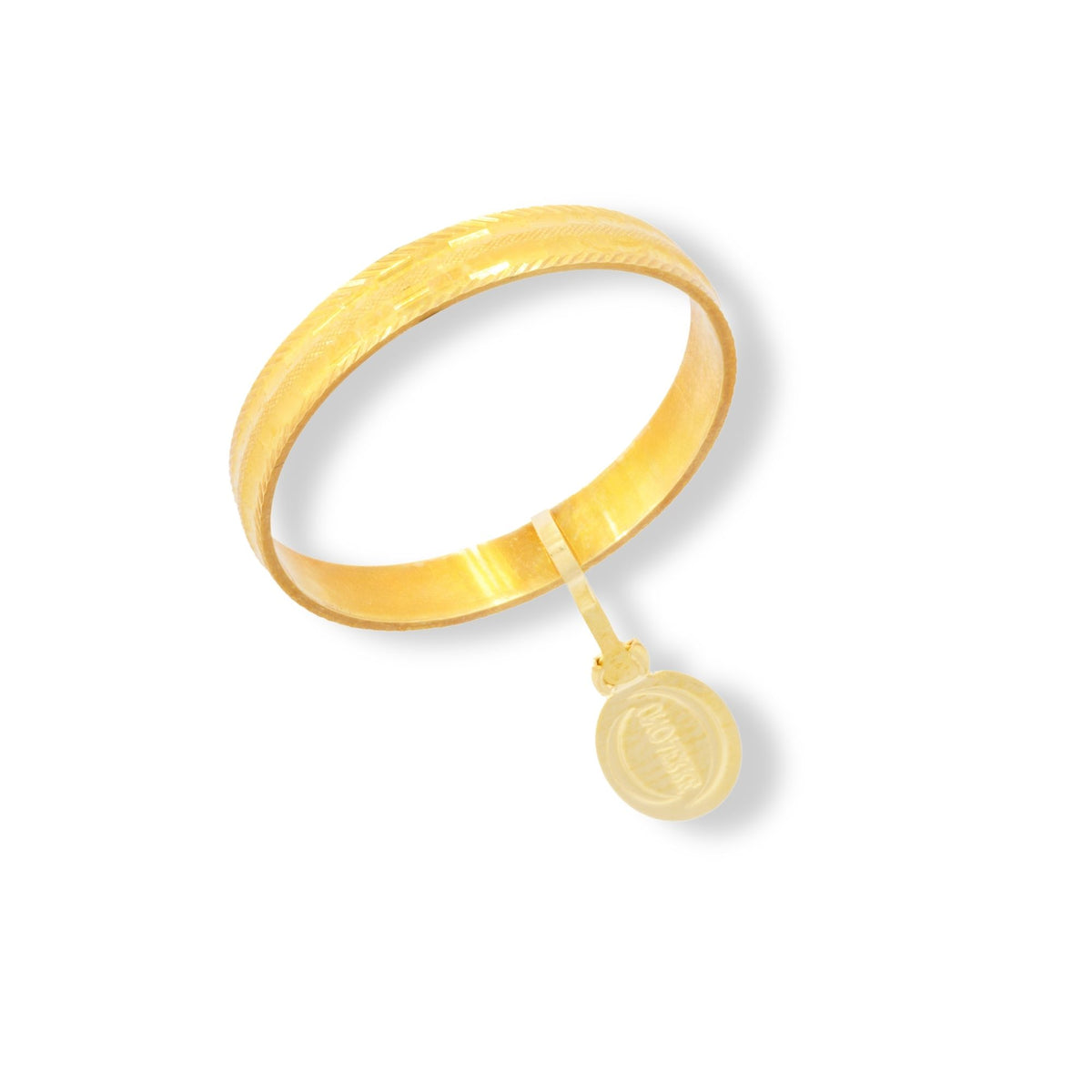 Anello  in oro GIALLO Oro 18 carati Fedina Margherita Af295 Solo Oro spessore gambo 3 Gr. 1,9