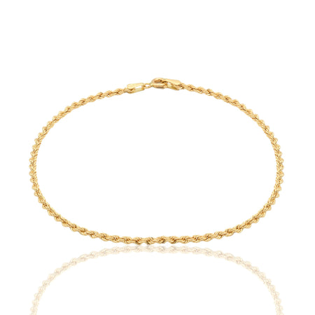Bracciale Oro Giallo Oro 18 carati Laser 040 Solo Oro 19 cm