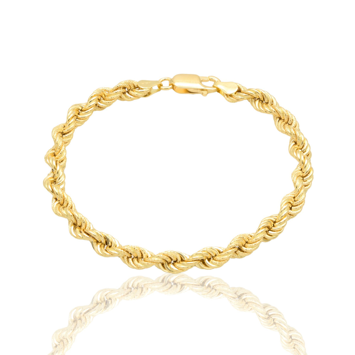 Bracciale Oro Giallo Oro 18 carati Laser 100 Solo Oro cm. 21
